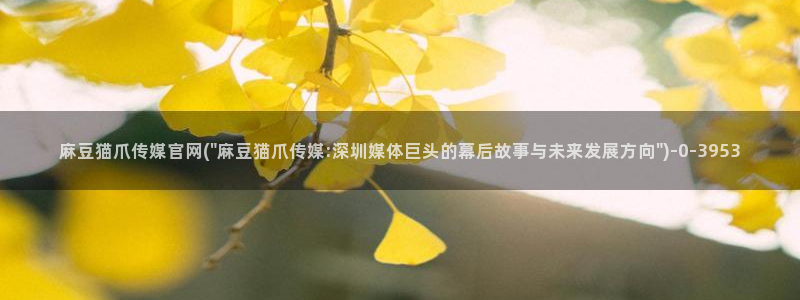 麻豆传媒印象官网：麻豆猫爪传媒官网(\