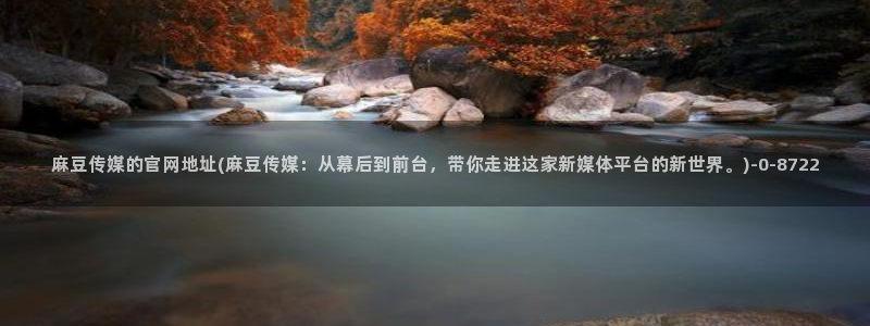 麻豆传媒系列视频官网：麻豆传媒的官网地址(麻豆传媒：从幕后到前台，带你走进这家新媒体平台的新世界。)