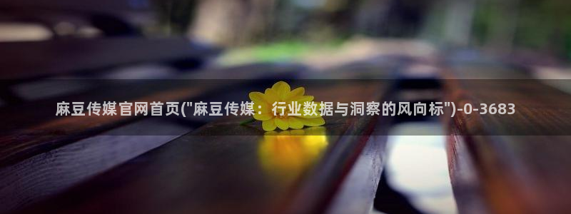 麻豆传媒官网账号共享：麻豆传媒官网首页(\