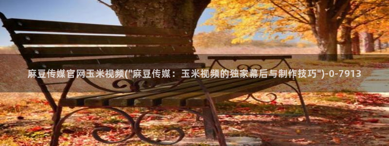 国货之光麻豆传媒官网